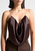 satin-cowl-neck-top-with-chain-detail-brown