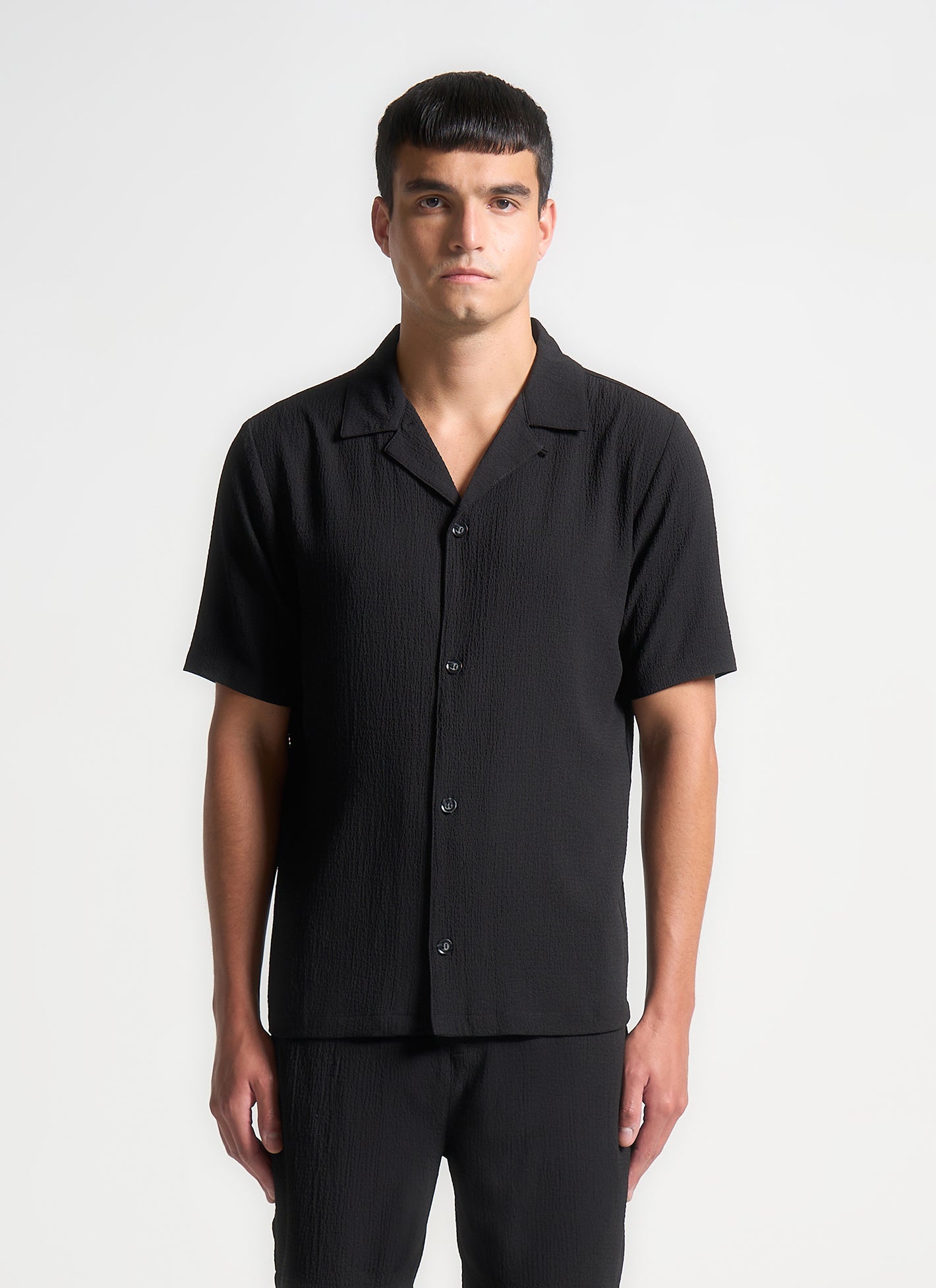 seersucker-revere-shirt-black 