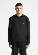 signature-knit-hoodie-black