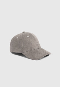 Florent - Signature Suede Cap - Grey