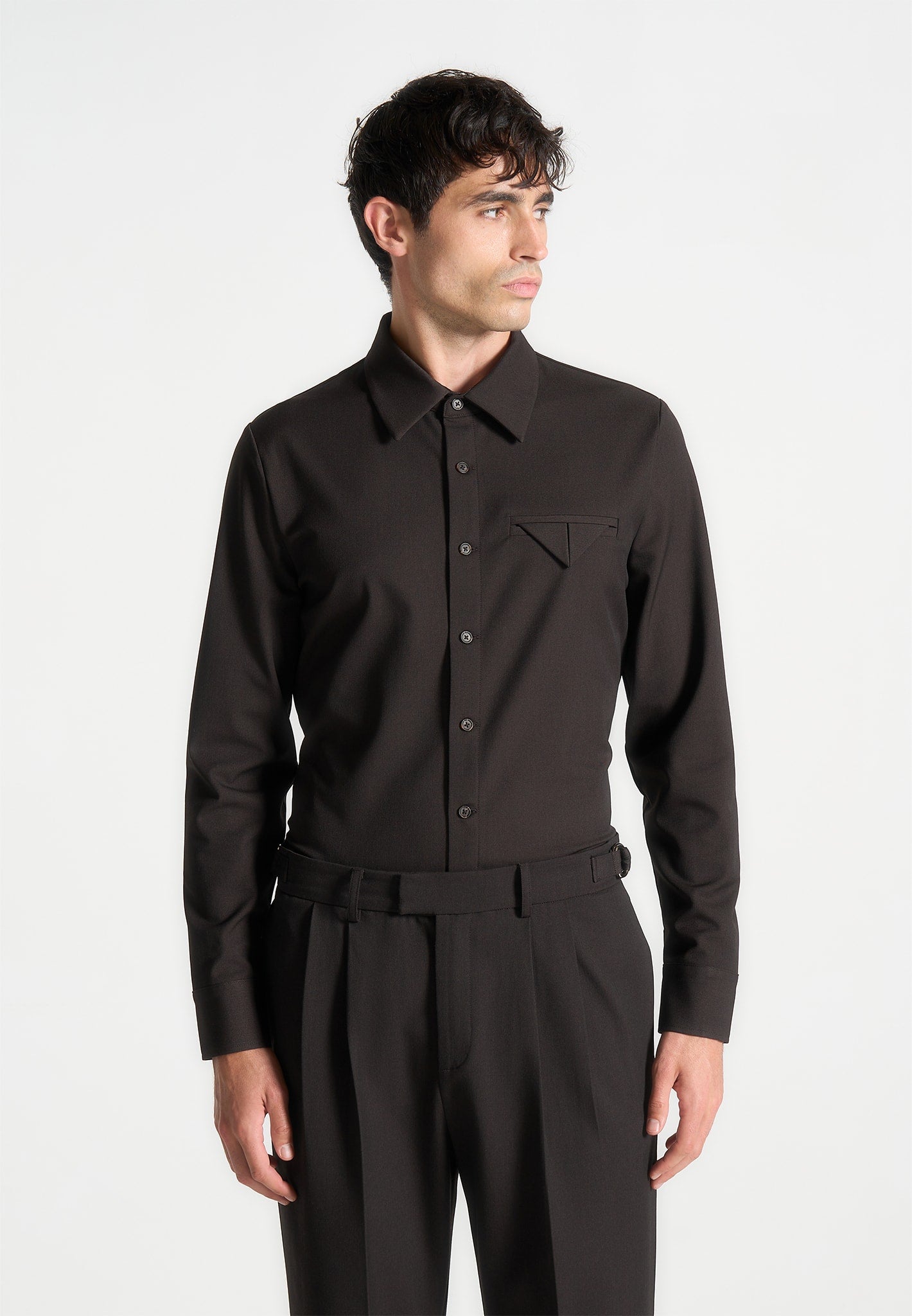 slim-fit-tailored-stretch-shirt-brown 