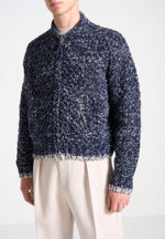 darel-speckled-knit-bomber-jacket-navy