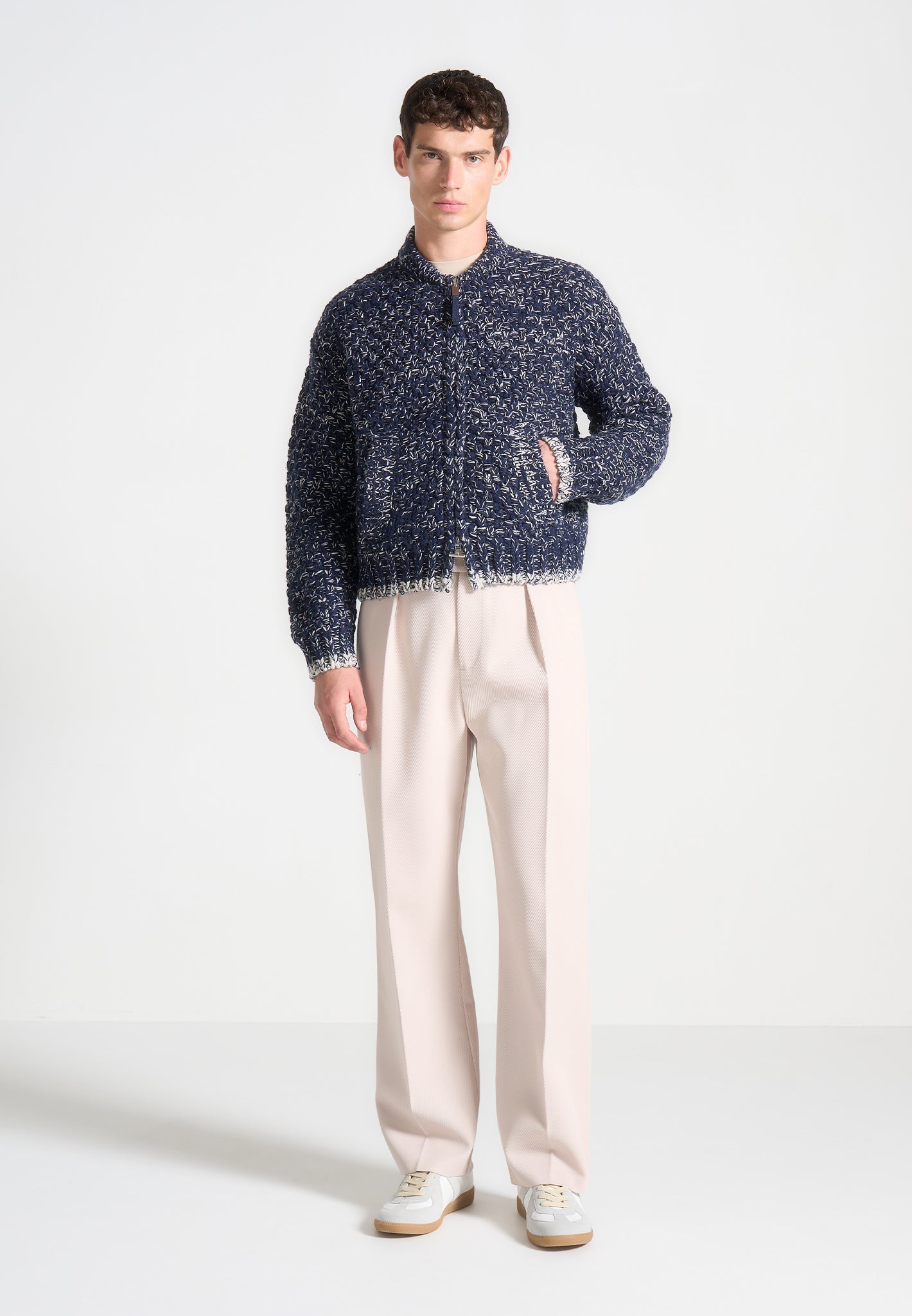darel-speckled-knit-bomber-jacket-navy
