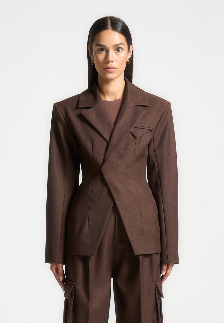 tailored-contour-double-breasted-blazer-brown