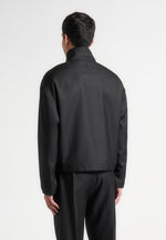 tailored-funnel-neck-jacket-black