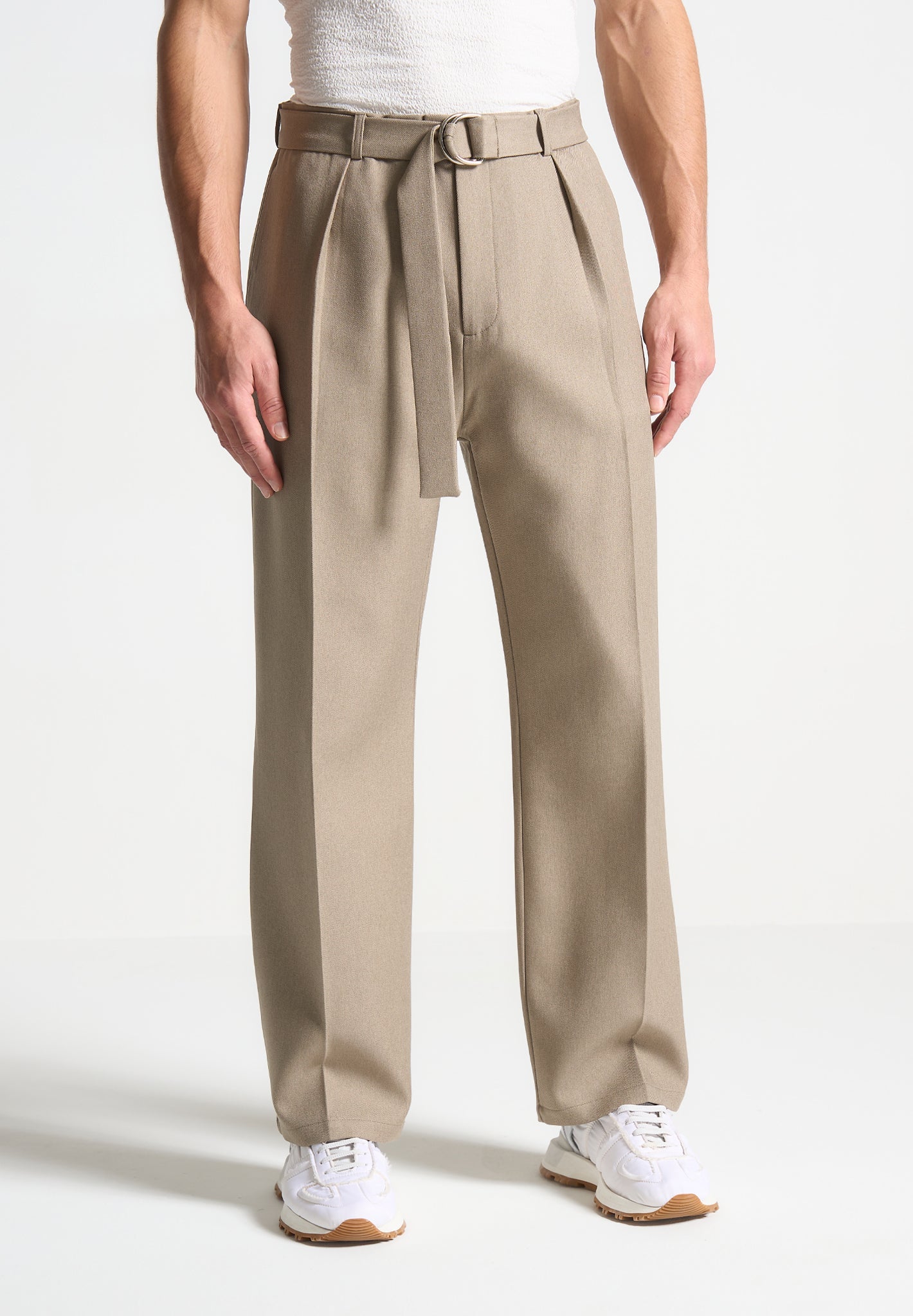 textured-belted-tailored-trousers-beige-1