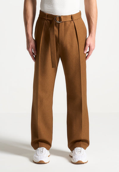 relaxed-fit-textured-belted-tailored-trousers-fawn