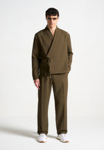 relaxed-fit-textured-belted-tailored-trousers-khaki