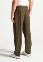 relaxed-fit-textured-belted-tailored-trousers-khaki