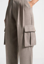 danielle-textured-tailored-pleated-cargo-trousers-taupe