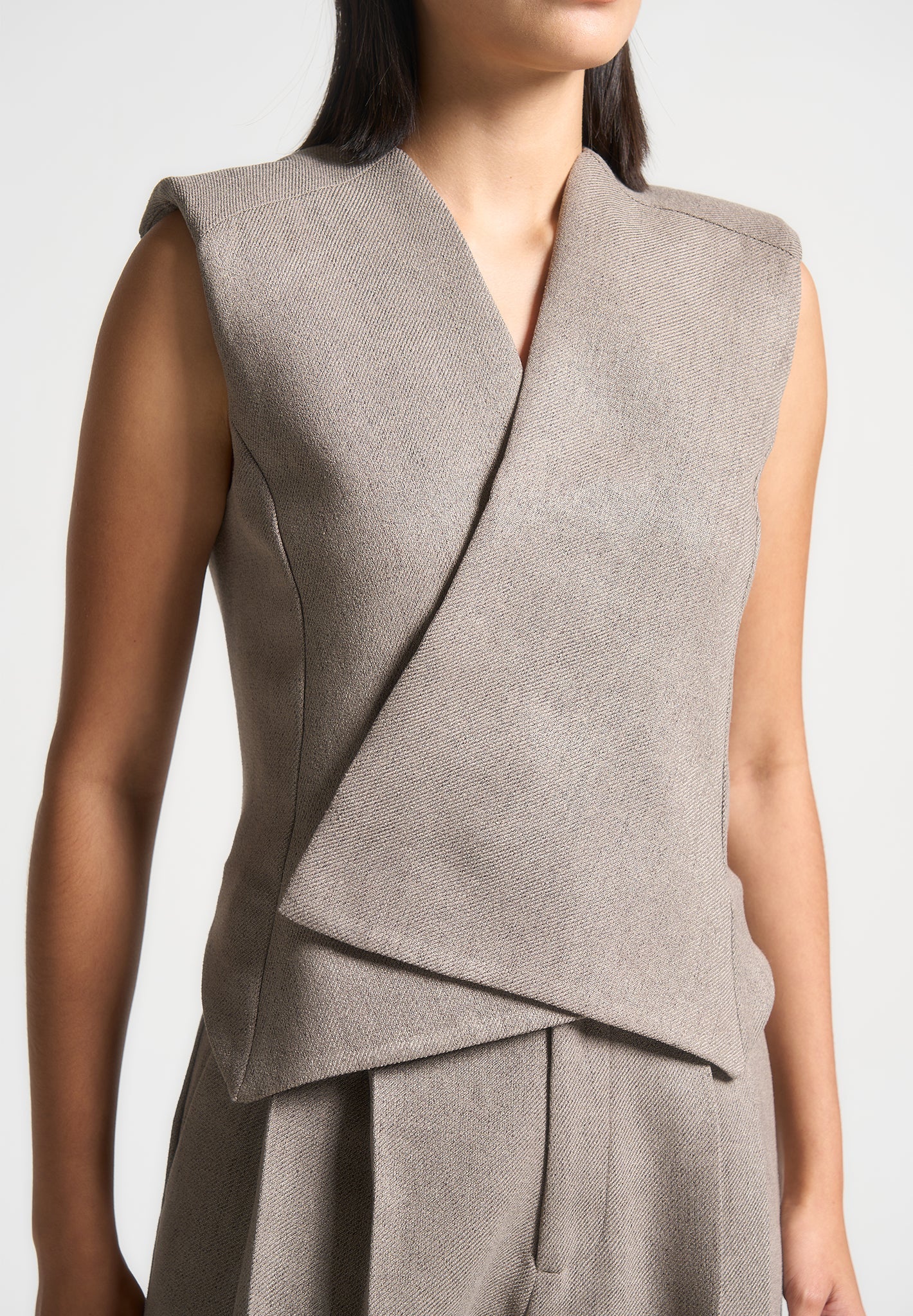 textured-tailored-wrap-waistcoat-brown-marl