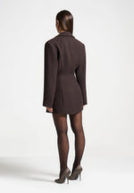 oversized-wool-asymmetric-blazer-dress-brown