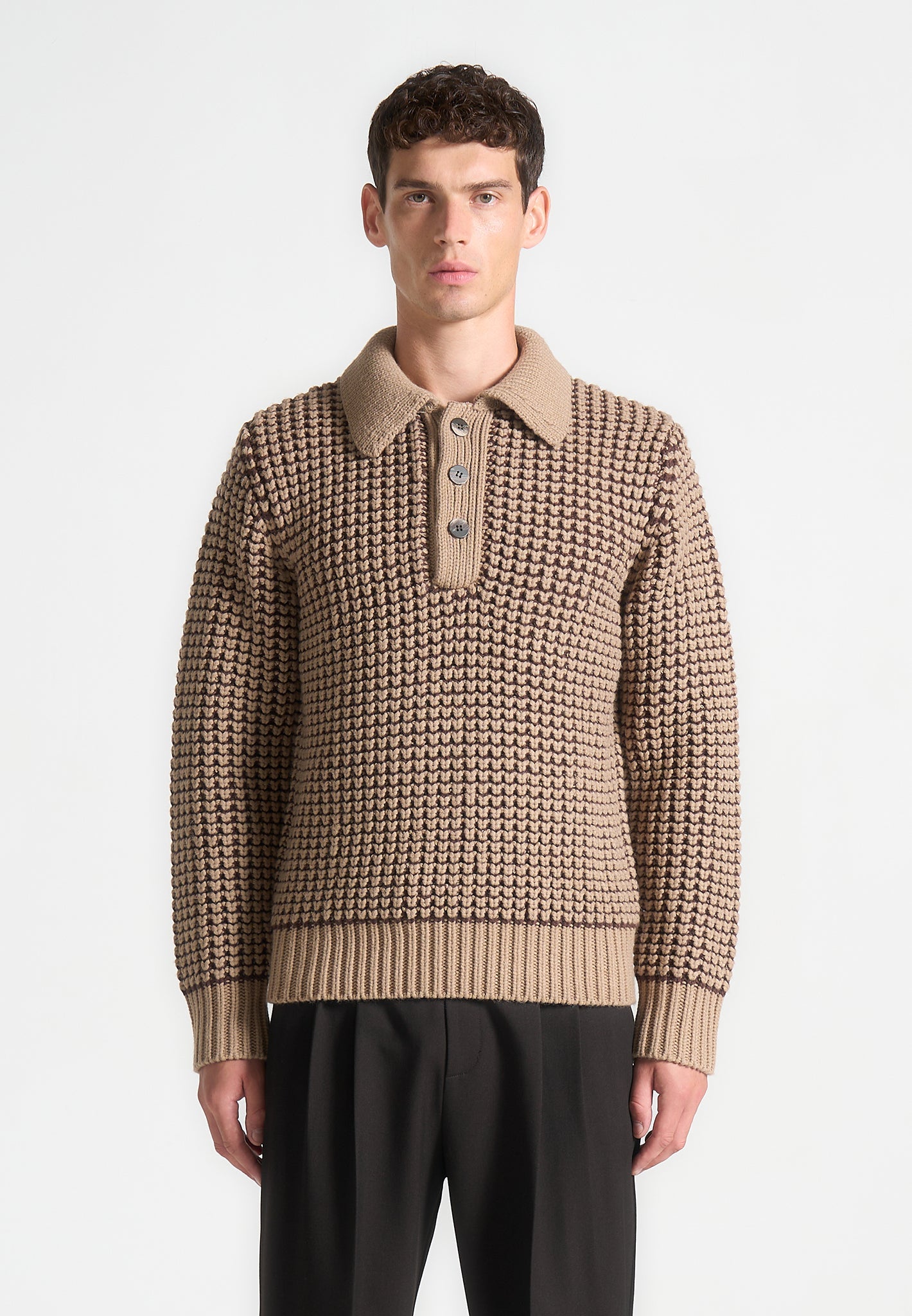 textured-wool-knit-polo-jumper-taupe