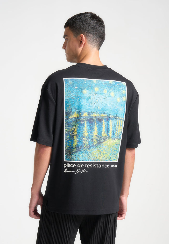 piece-de-resistance-van-gogh-t-shirt-black