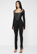 vegan-leather-and-bandage-corset-jumpsuit-black