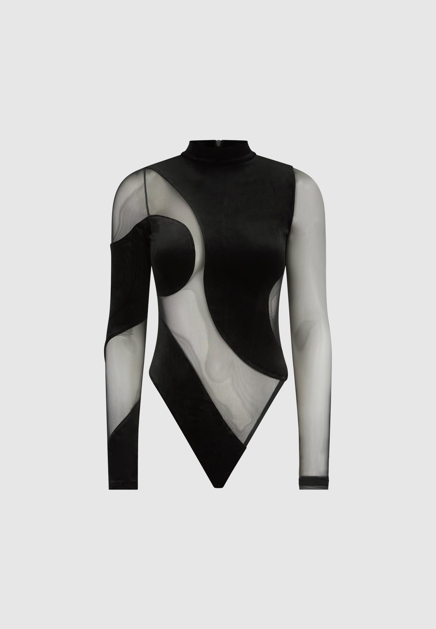velour-mesh-contour-bodysuit-black