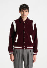 nico-velvet-satin-varsity-jacket-wine-red