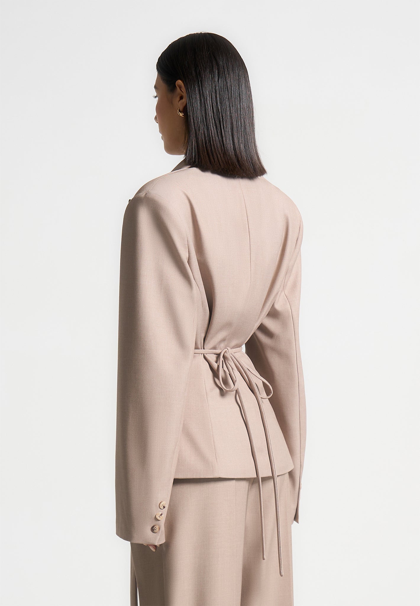 wide-shoulder-tailored-blazer-with-twin-belt-beige
